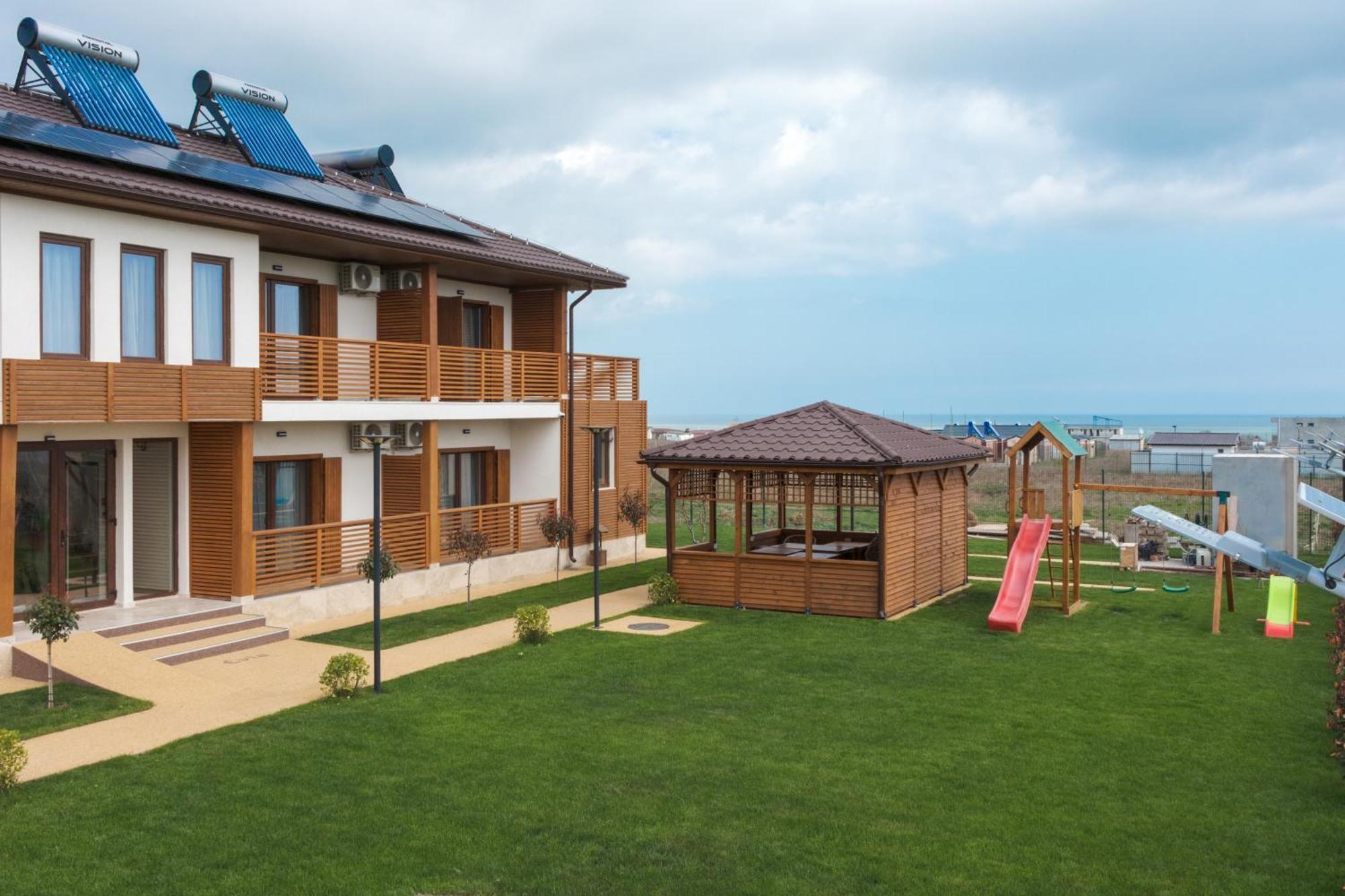 Pensiunea Evia Corbu 科尔布 外观 照片